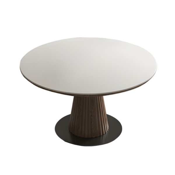 AOKA Elowen Round 4-seater Dining Table Set - Image 3