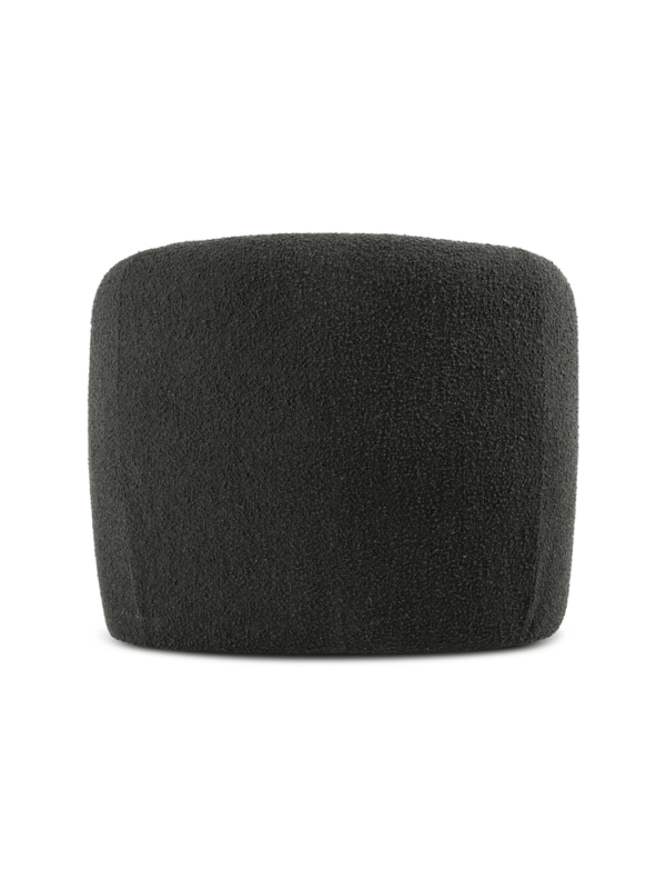 Elowen Curved Swivel Armchair – Boucle Fabric - Image 6