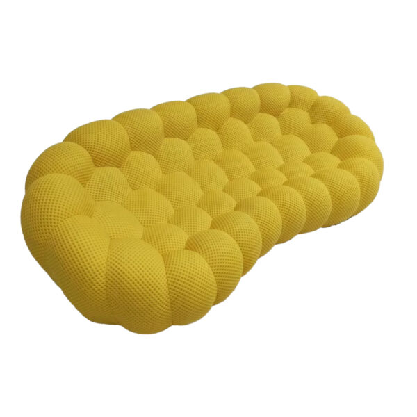 LUNARA Velvet Cloud 3-Seater Sofa - Image 7