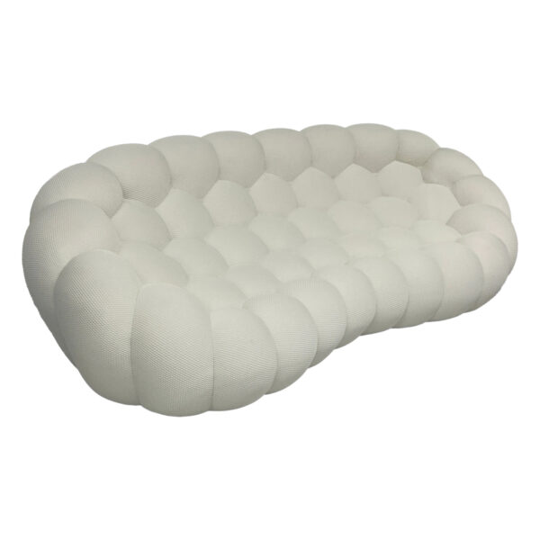 LUNARA Velvet Cloud 3-Seater Sofa - Image 6