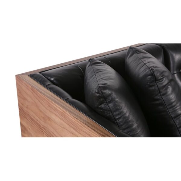 Lennox 2-Piece Leather Chaise Sectional - Image 17