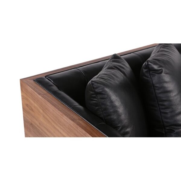 Lennox 2-Piece Leather Chaise Sectional - Image 19