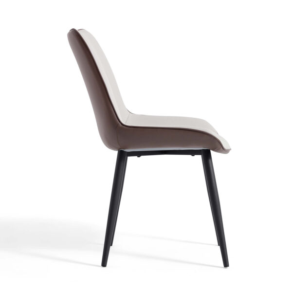 Yura Faux Leather Dining Chair - Image 5
