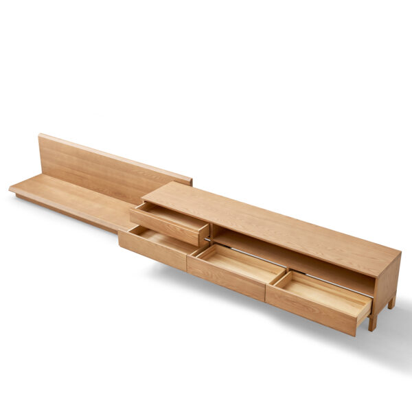 Ademaro Solid Wood TV Console - Image 2