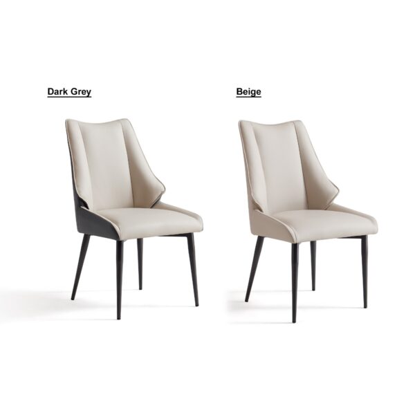 Arvid Faux Leather Dining Chair - Image 10