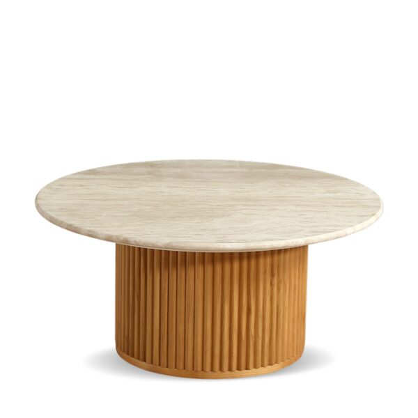 Oliva Travertine Coffee Table - Image 2