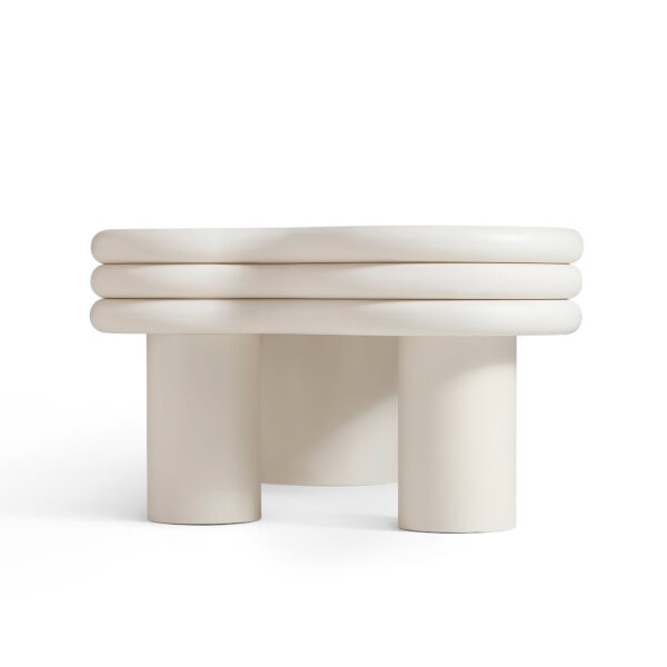 Altti 2-Piece CreamBlack Coffee Table Set - Image 4