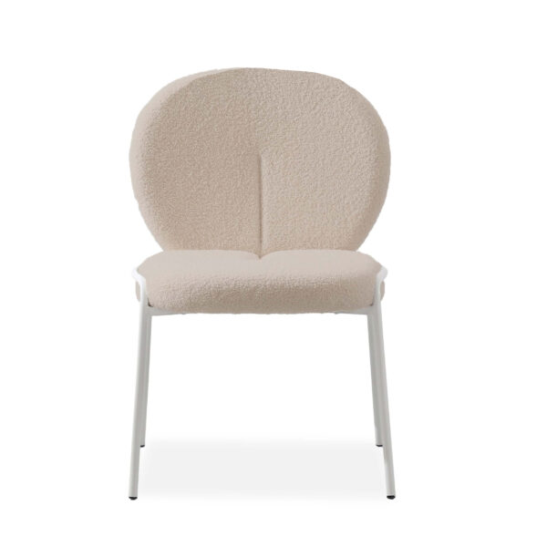 Dantel Sherpa Fabric Accent Chair - Image 2