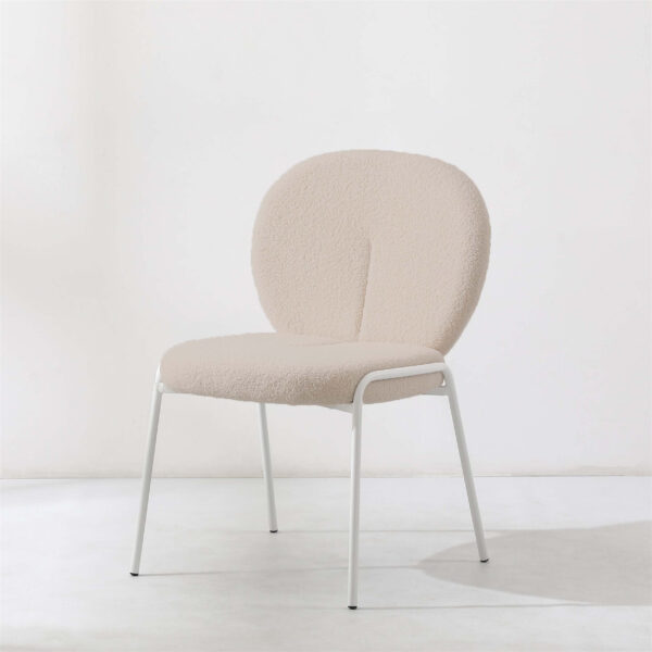Dantel Sherpa Fabric Accent Chair - Image 14