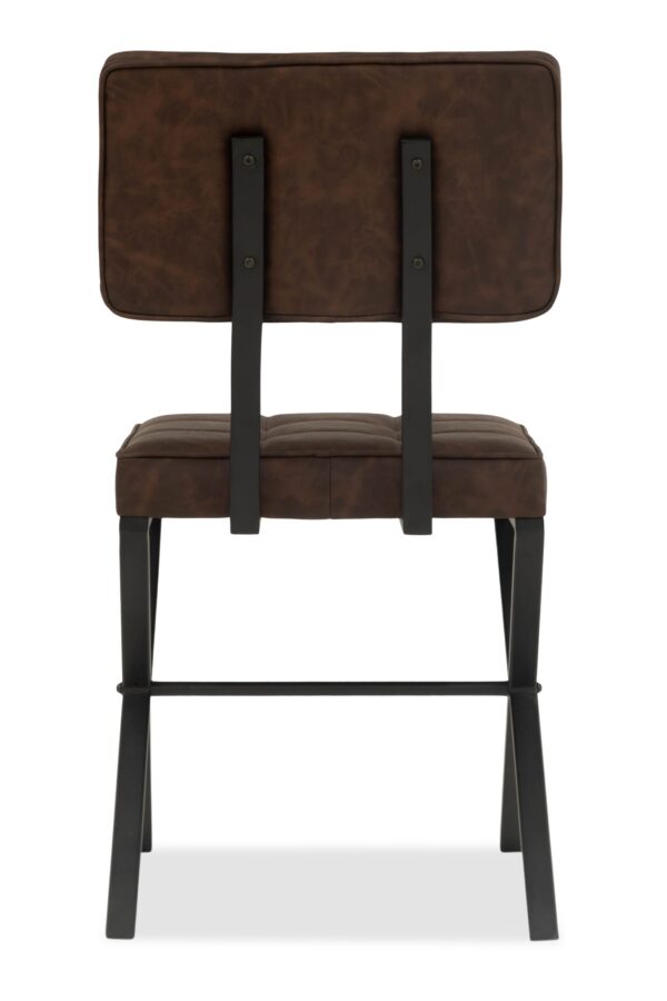 Bertrand Faux Leather Dining Chair - Image 6