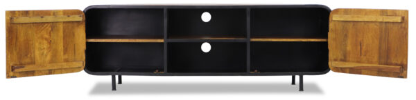 Akaki Reclaimed Mango Wood TV Console - Image 3