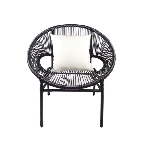 Shelton 2-Seater Outdoor Chair & Table Set - Image 2