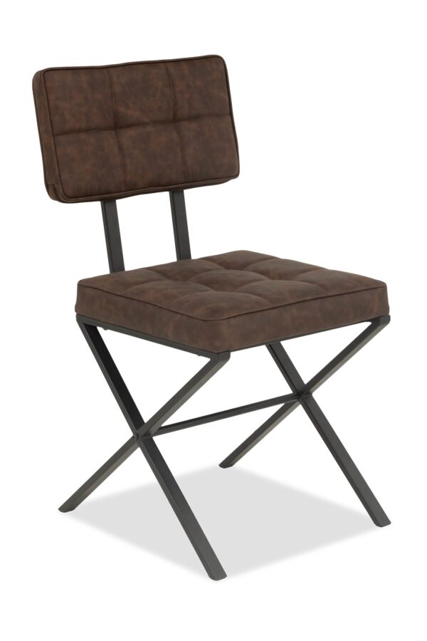 Bertrand Faux Leather Dining Chair - Image 4