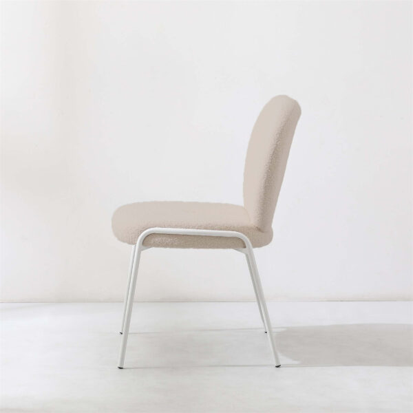 Dantel Sherpa Fabric Accent Chair - Image 12