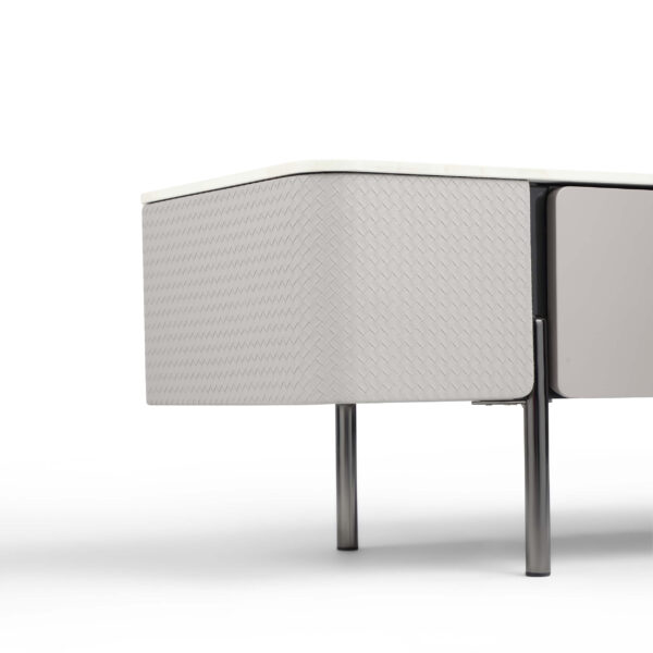 Higham Grey Sintered Stone Coffee Table - Image 5
