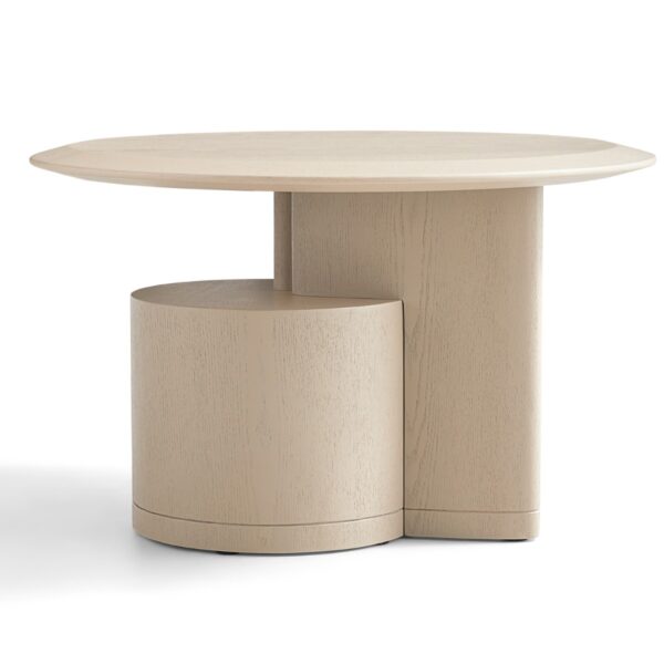 Reinier Coffee & Side Table Set – Black & White Wash - Image 7