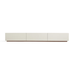 Ayelin Grey/Walnut TV Console