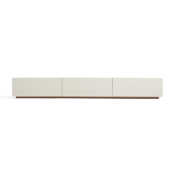 Ayelin Grey/Walnut TV Console