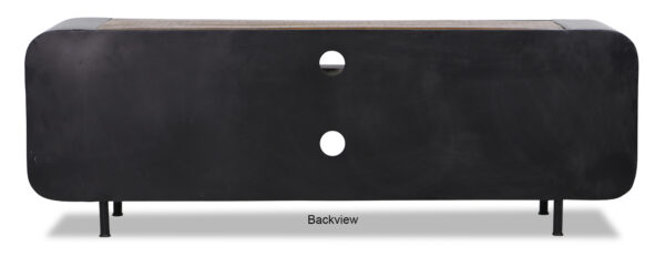Akaki Reclaimed Mango Wood TV Console - Image 6