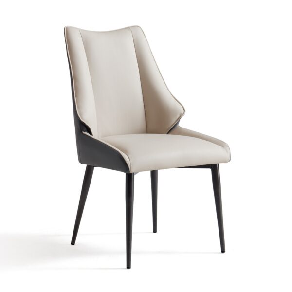 Arvid Faux Leather Dining Chair - Image 2
