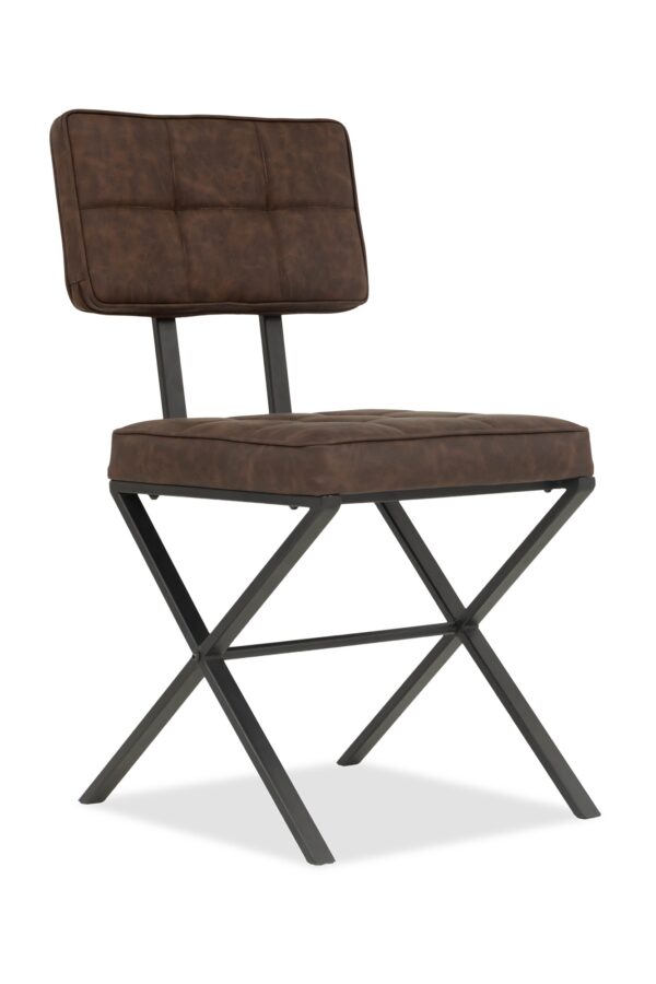 Bertrand Faux Leather Dining Chair - Image 2