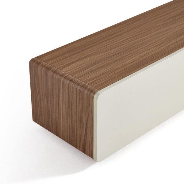Ayelin Grey/Walnut TV Console - Image 6