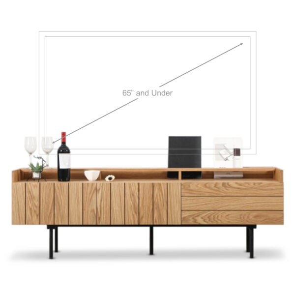 Reiki TV Console with Drawers - Image 2