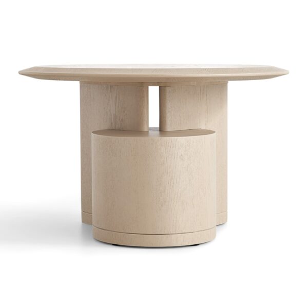 Reinier Coffee & Side Table Set – Black & White Wash - Image 5
