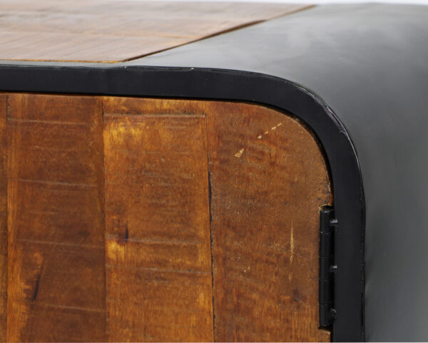 Akaki Reclaimed Mango Wood TV Console - Image 9