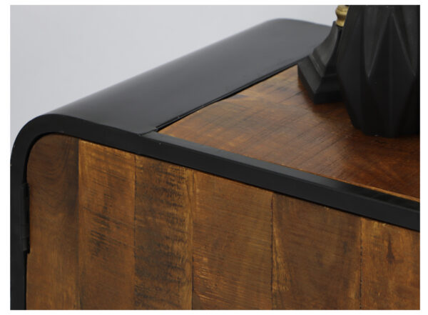 Akaki Reclaimed Mango Wood TV Console - Image 10