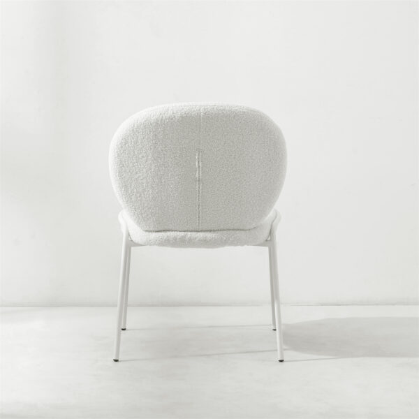 Dantel Sherpa Fabric Accent Chair - Image 7
