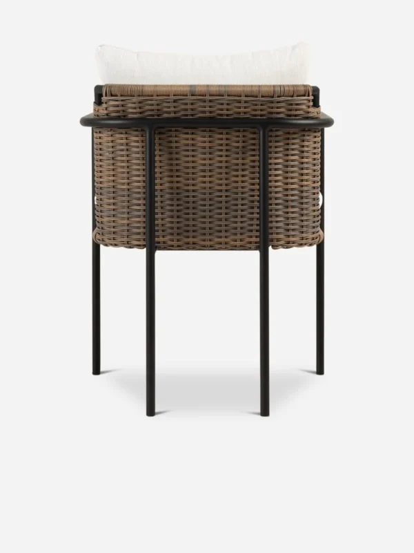 Eldric Outdoor Armchair – Natural Finish - Image 4