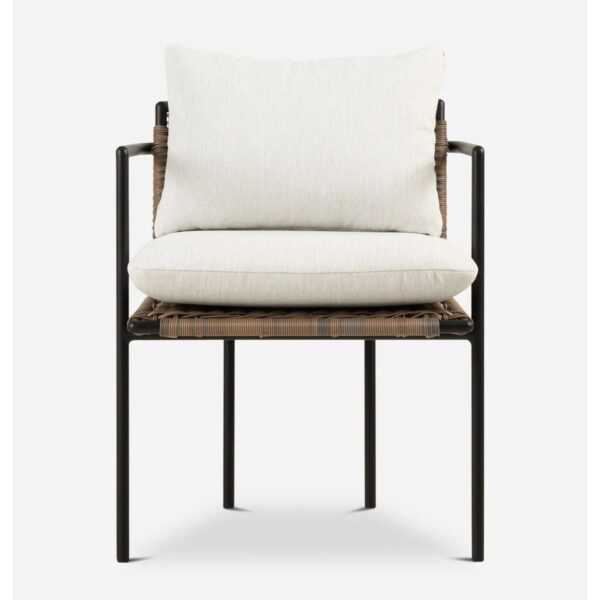 Eldric Outdoor Armchair – Natural Finish