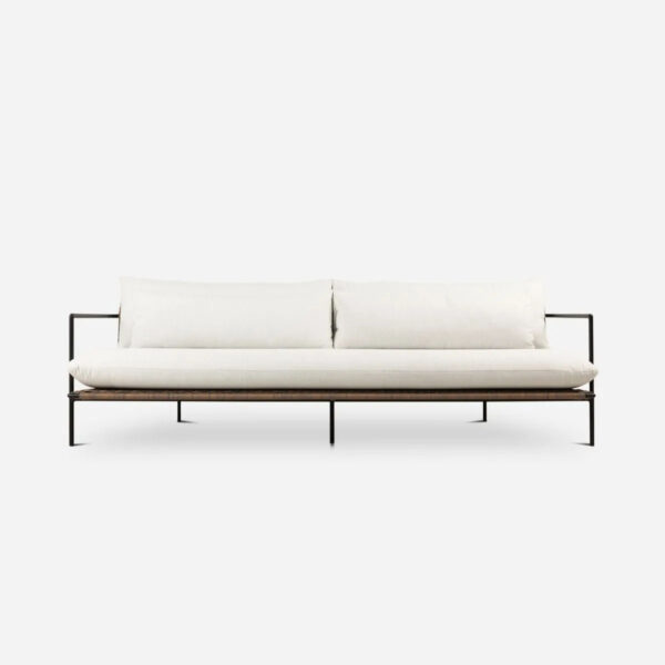 Eldric Outdoor Sofa – Natural Finish